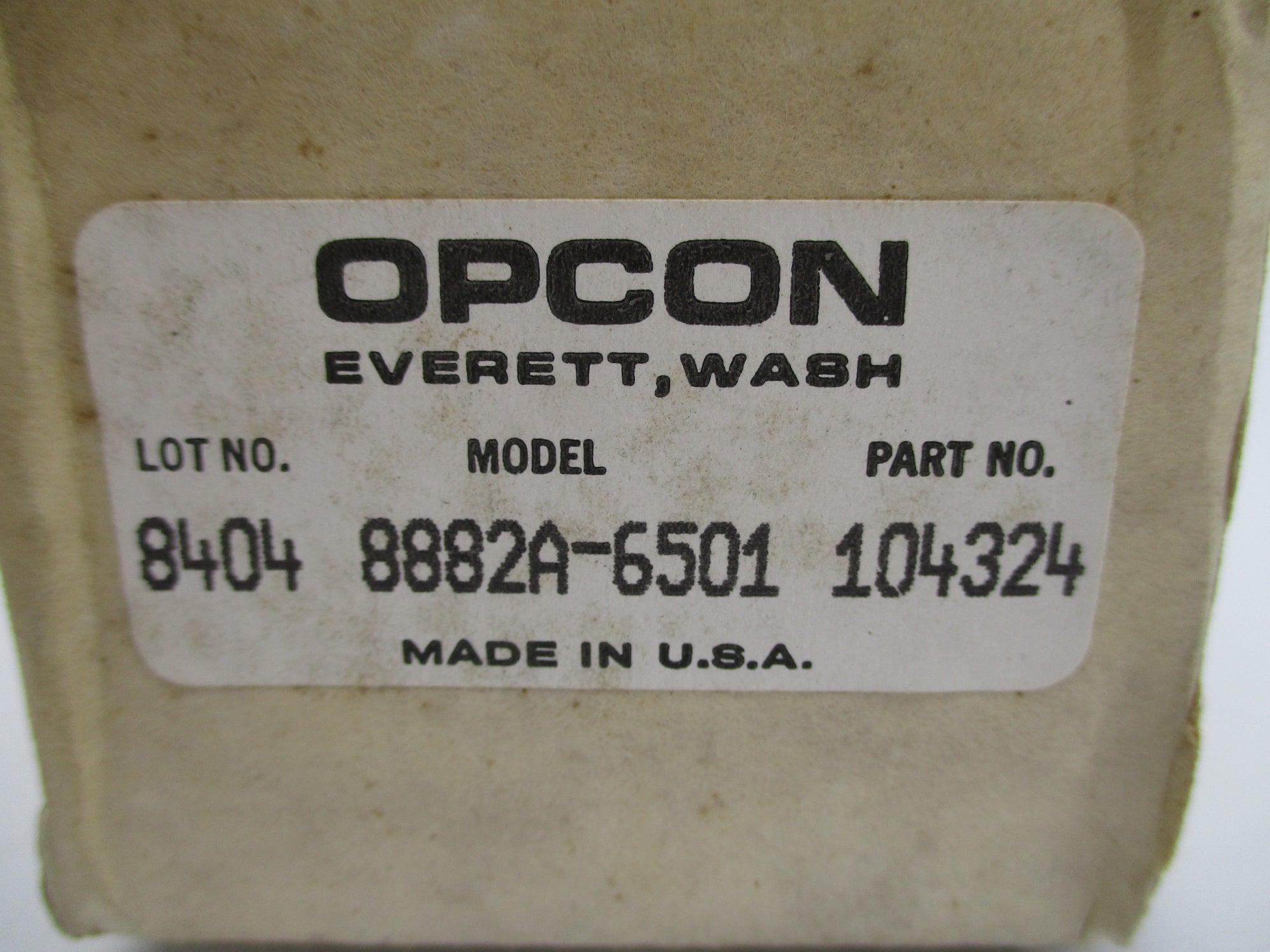 OPCON 8882A-6501 104324 NSMP