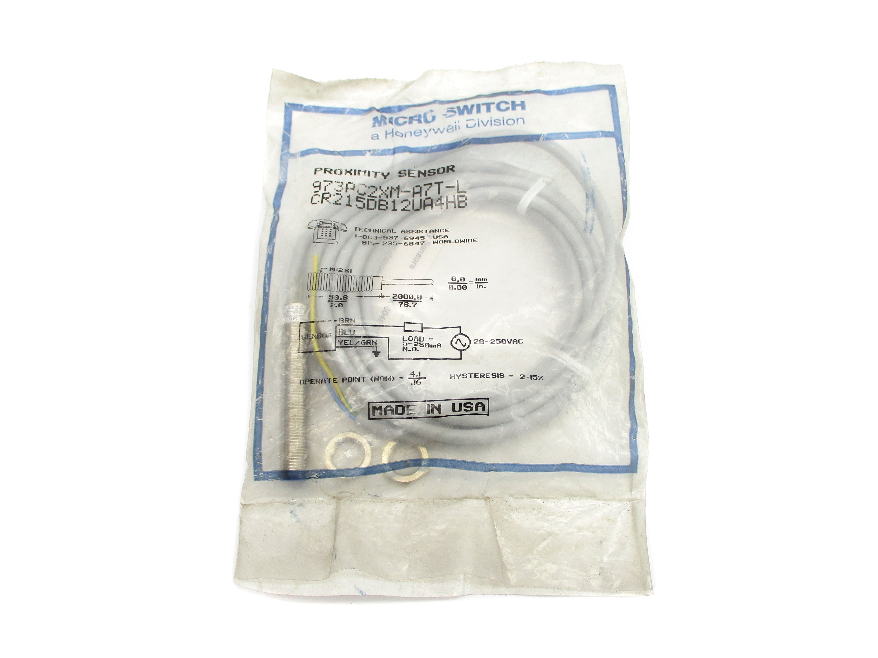 MICROSWITCH 973AC2XM-A7T-L NSMP