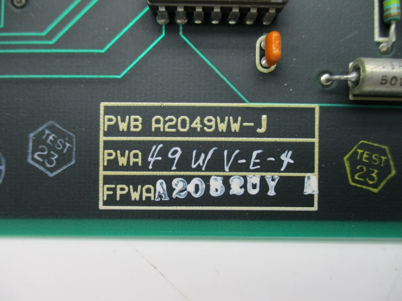 FOXBORO A2049WW-J F8640J UNMP