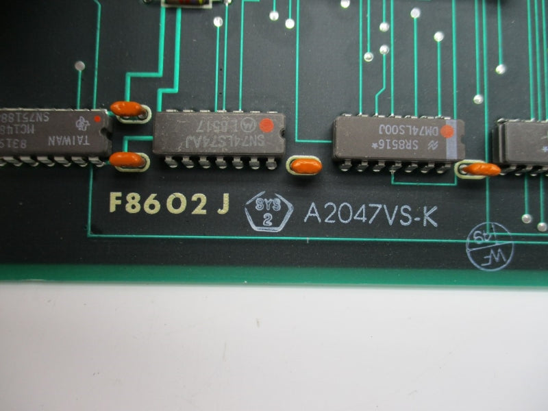 FOXBORO A2047VS-K F8602J UNMP