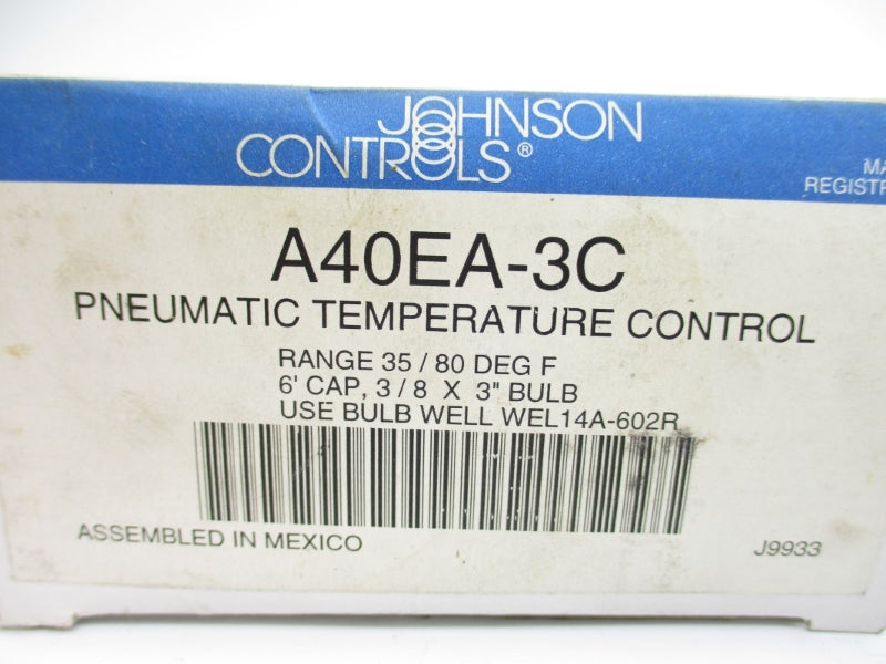 JOHNSON CONTROLS A40EA-3C 35'-80'F NSMP