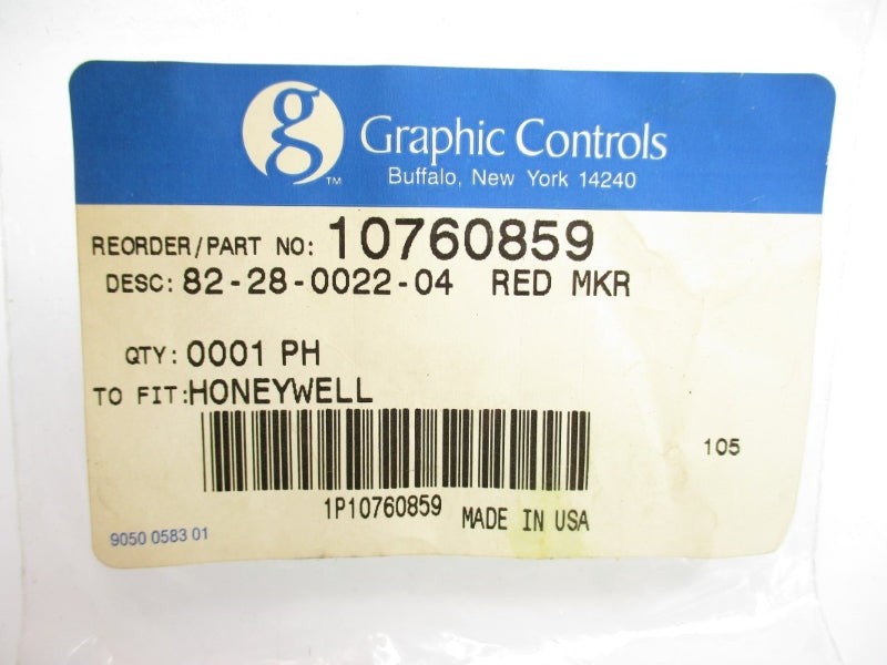 GRAPHIC CONTROLS 82-28-0022-04 10760859 (PKG OF 4) NSMP