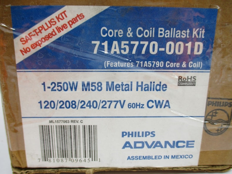 PHILIPS ADVANCE 71A5770-001D 277V NSMP