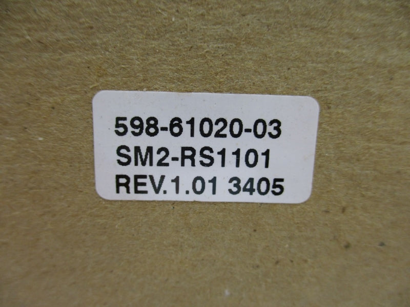 STAEFA CONTROL SYSTEM 598-61020-03 SM2-RS1101 NSMP
