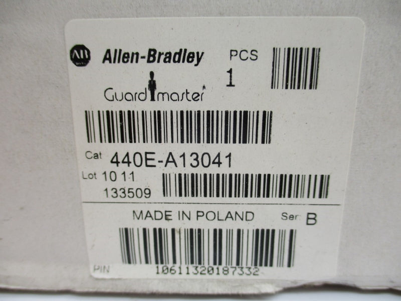 ALLEN BRADLEY 440E-A13041 SER. B (WH) NSMP