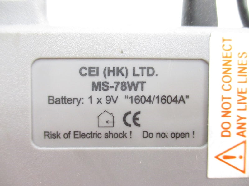 VOLTCRAFT L5G-1 MS-78WT 9V (NO DOOR) UNMP