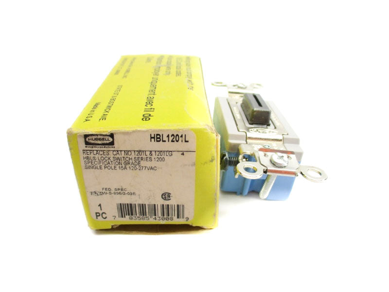 HUBBELL HBL1201L 120-277VAC 15A NSMP