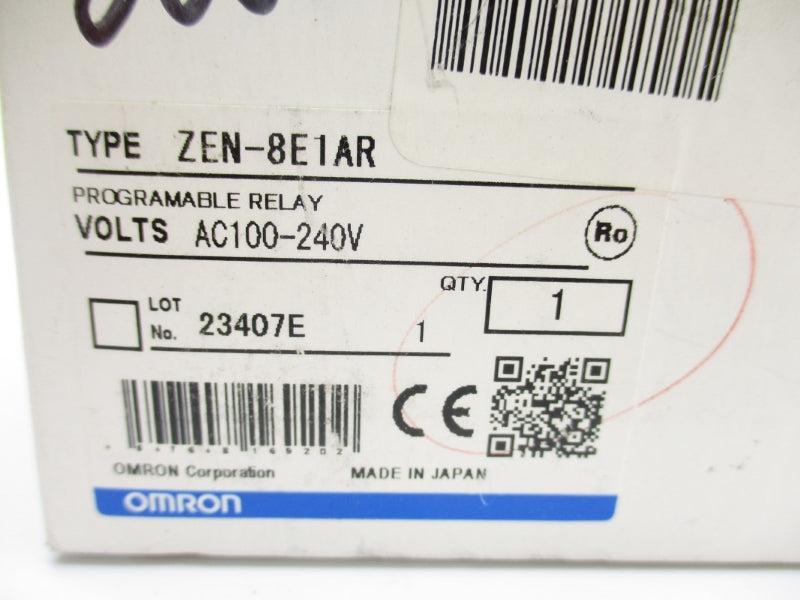 OMRON ZEN-8E1AR 100-240VAC 8A NSMP