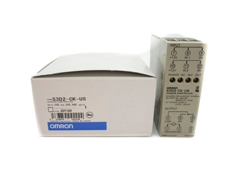 OMRON S3D2-CK-US 100-240VAC 3A NSMP