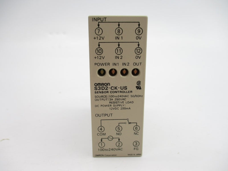 OMRON S3D2-CK-US 100-240VAC 3A NSMP