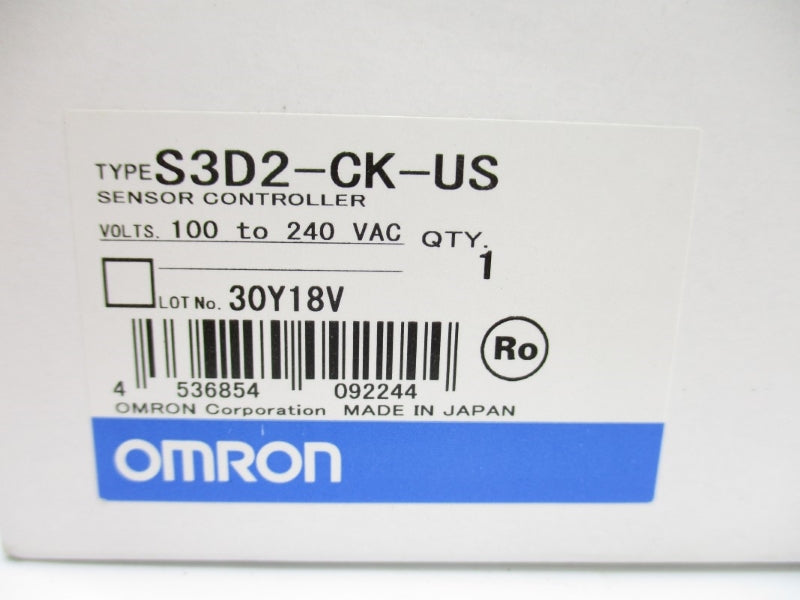 OMRON S3D2-CK-US 100-240VAC 3A NSMP