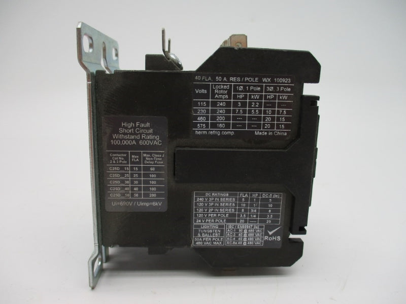 EATON C25DNF340 SER. D1 24V 40A NSNP