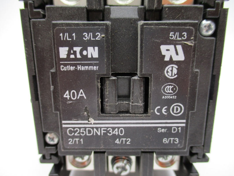EATON C25DNF340 SER. D1 24V 40A NSNP