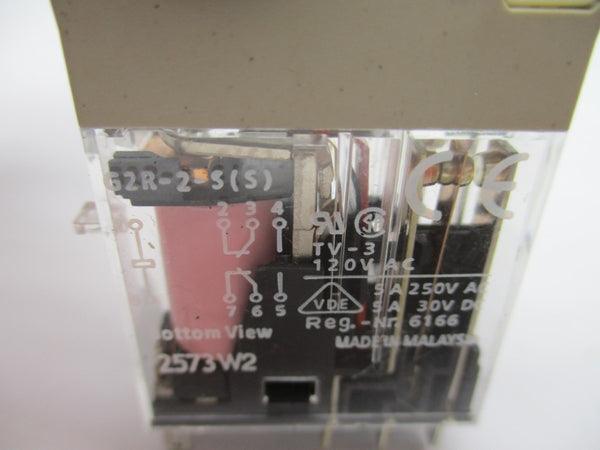 OMRON G2R-2-S(S) 120VAC 5A NSNP