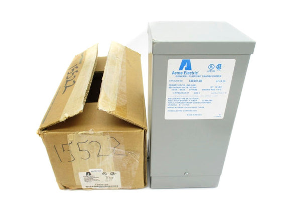 ACME ELECTRIC T253012S 480V (AS PICTURED) NSMP