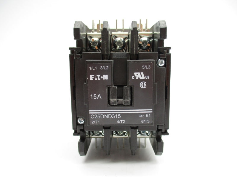 EATON C25DND315B SER. E1 208/240VAC 15A NSMP