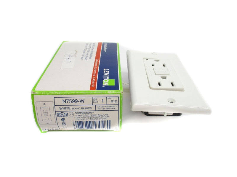 LEVITON N7599-W 125V 20A NSMP