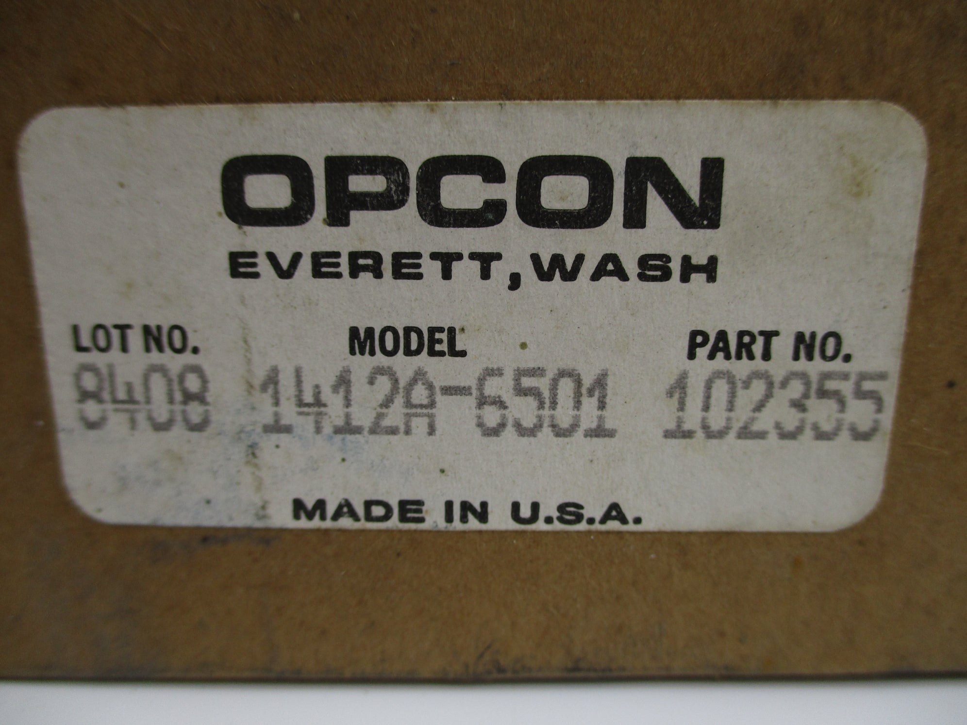 OPCON 1412A-6501 102355 NSMP