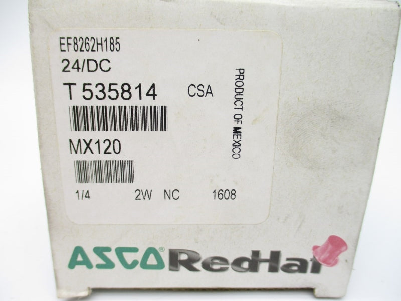 ASCO EF8262H185 24VDC 235-275PSI 1/4" NSMP