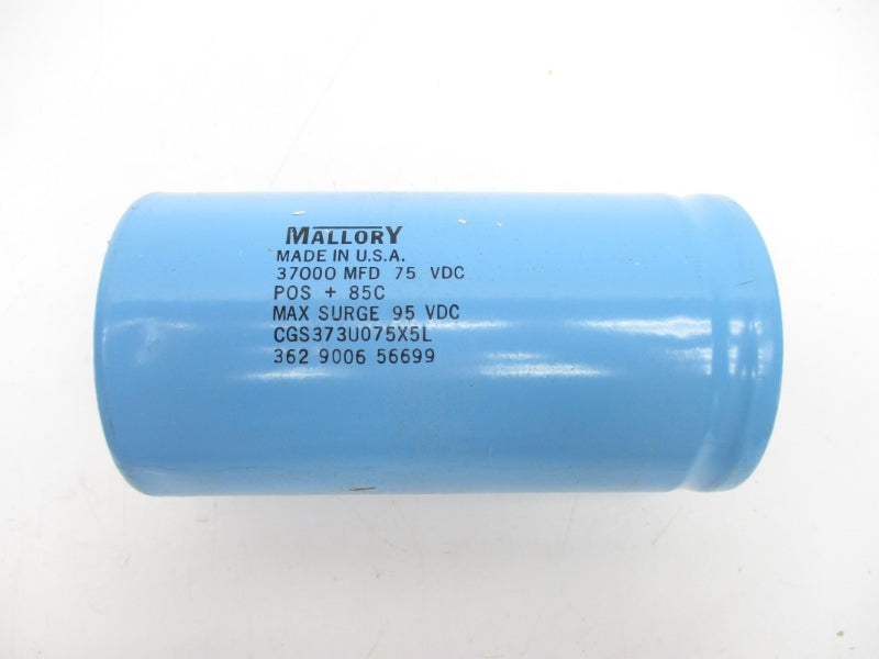MALLORY CGS373U075X5L 75VDC NSMP