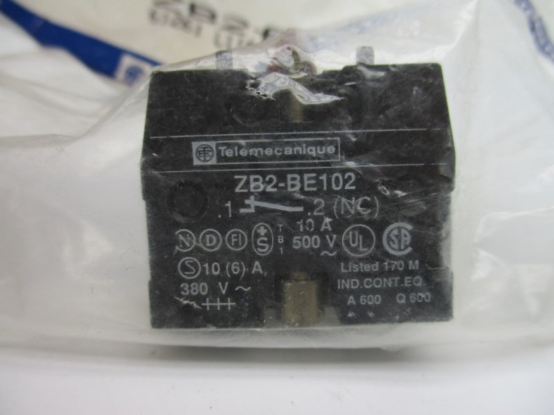 TELEMECANIQUE ZB2-BE102 500V 10A NSMP