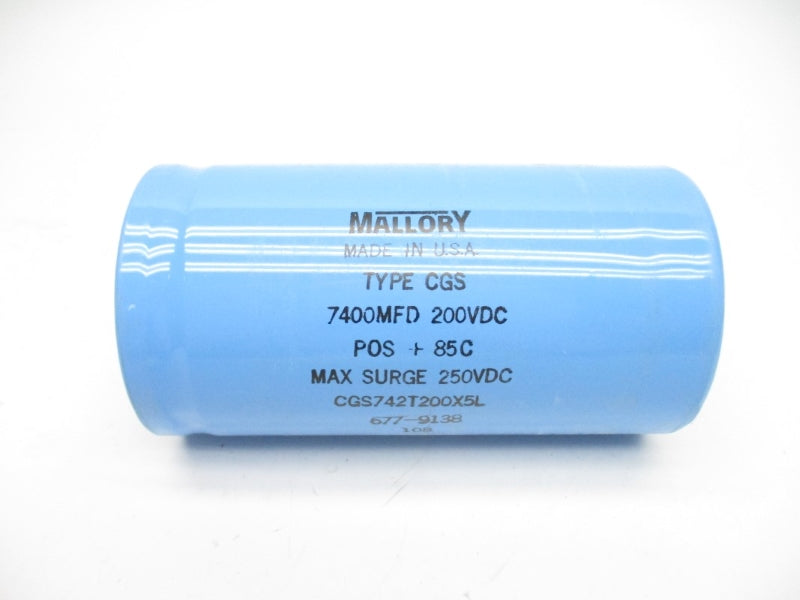 MALLORY CGS742T200X5L 200VDC NSMP