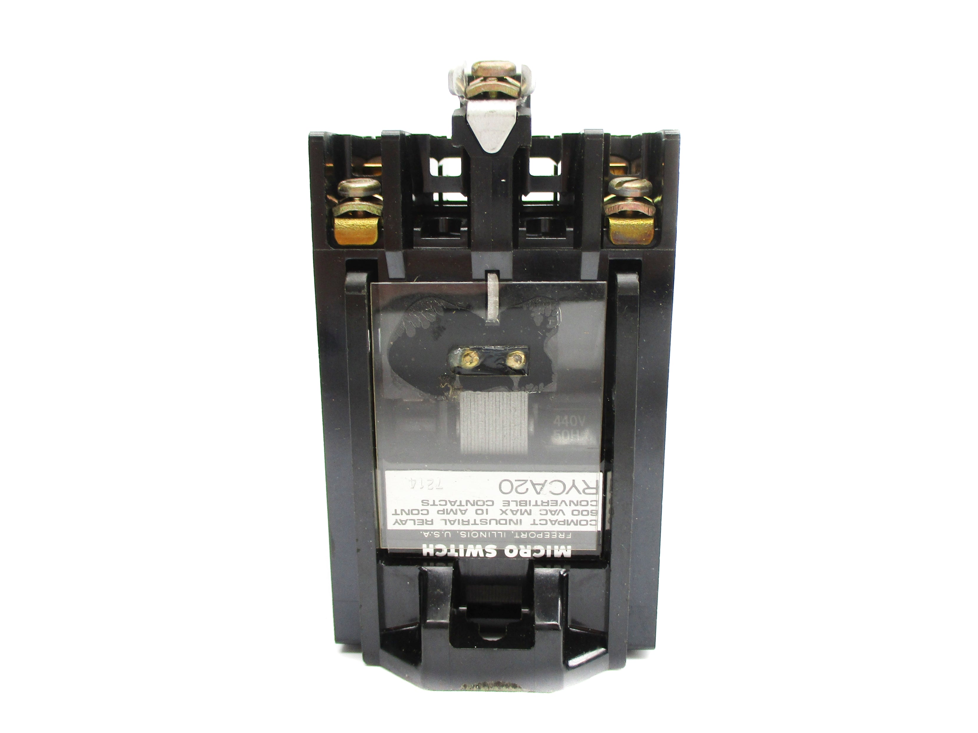 MICRO SWITCH RYCA20 600VAC 10A NSNP