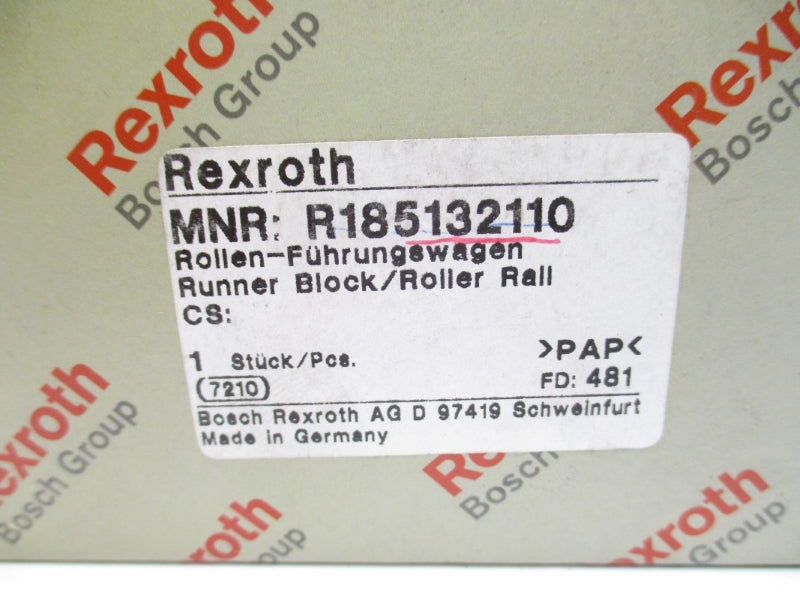 REXROTH R185132110 NSMP