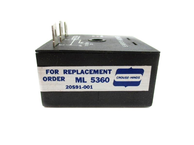 CROUSE-HINDS ML5360 120VAC UNMP