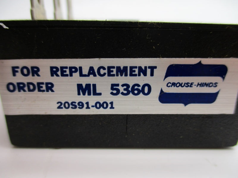 CROUSE-HINDS ML5360 120VAC UNMP