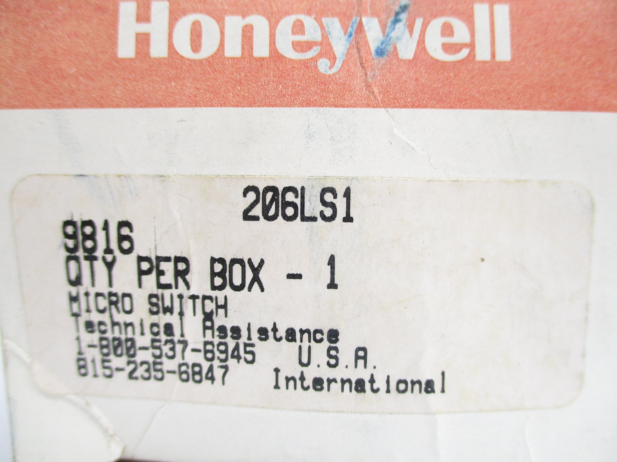 HONEYWELL 206LS1 NSMP