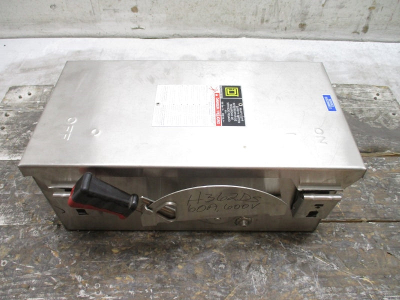 SQUARE D H362DS SER. F06 600VAC 60A NSNP