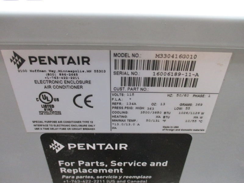 PENTAIR M330416G010 115V 134A NSNP