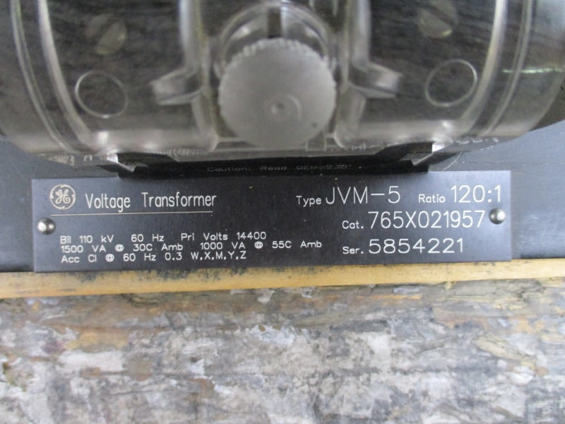 GENERAL ELECTRIC JVM-5 765X021957 14400V NSNP