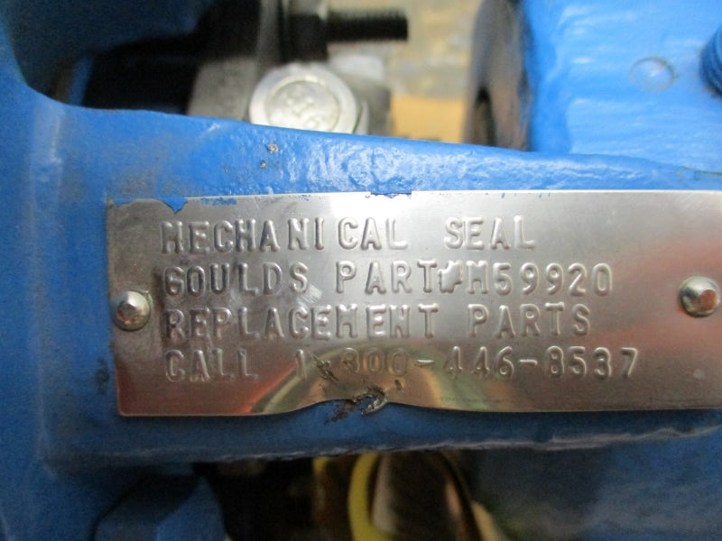 GOULDS PUMPS 3196 M59920 250PSI 2X3-6" NSNP