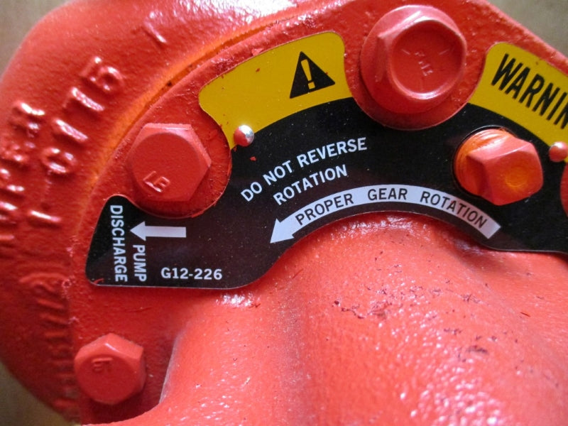 ROPER PUMPS 3722 GHBFRV TYPE 3 NSMP