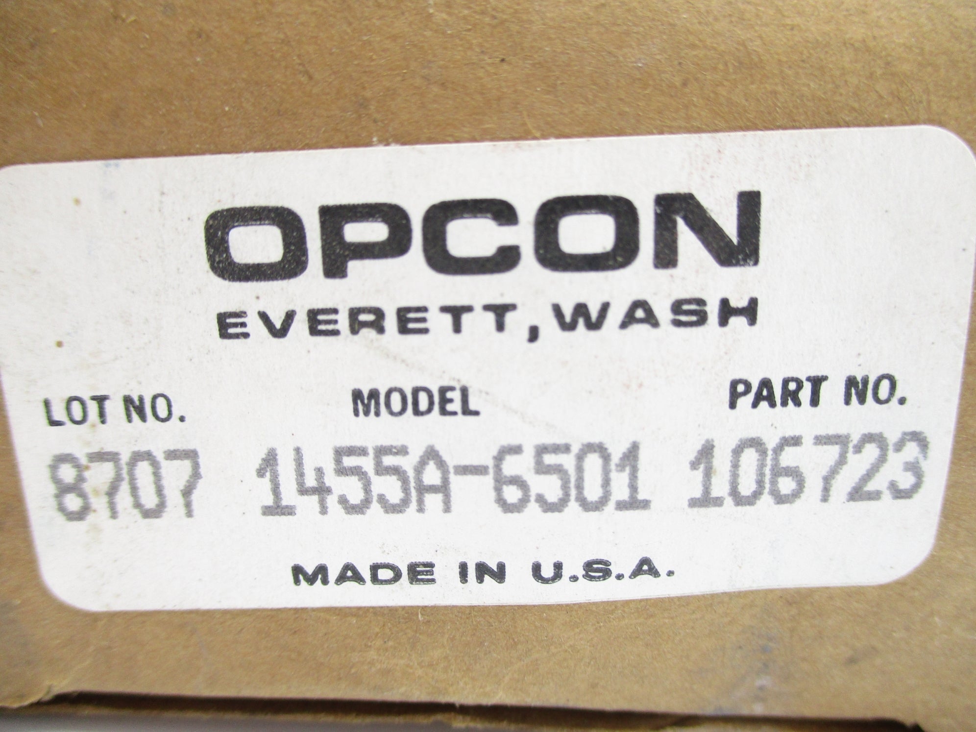 OPCON 1455A-6501 106723 NSMP