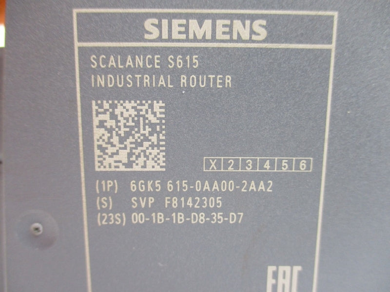 SIEMENS 6GK5615-0AA00-2AA2 12-24VDC NSNP