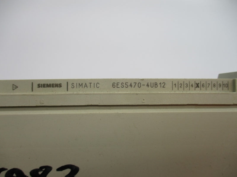 SIEMENS 6ES5470-4UB12 UNMP