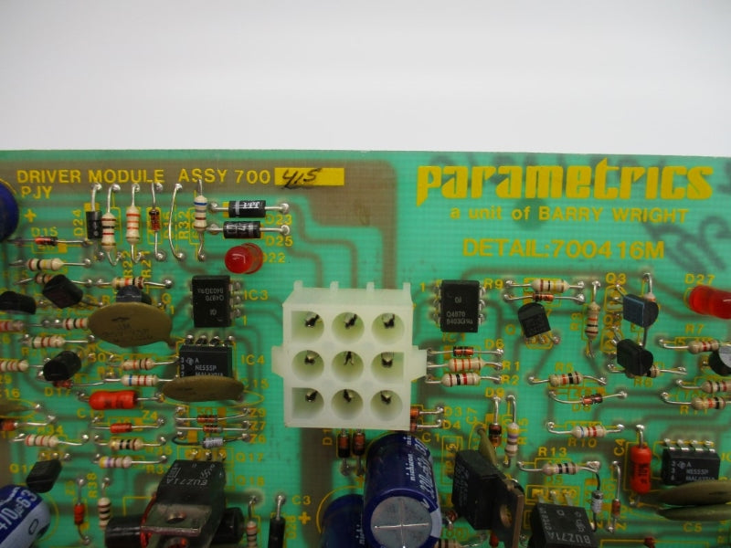 PARAMETRICS 700415 700416M UNMP