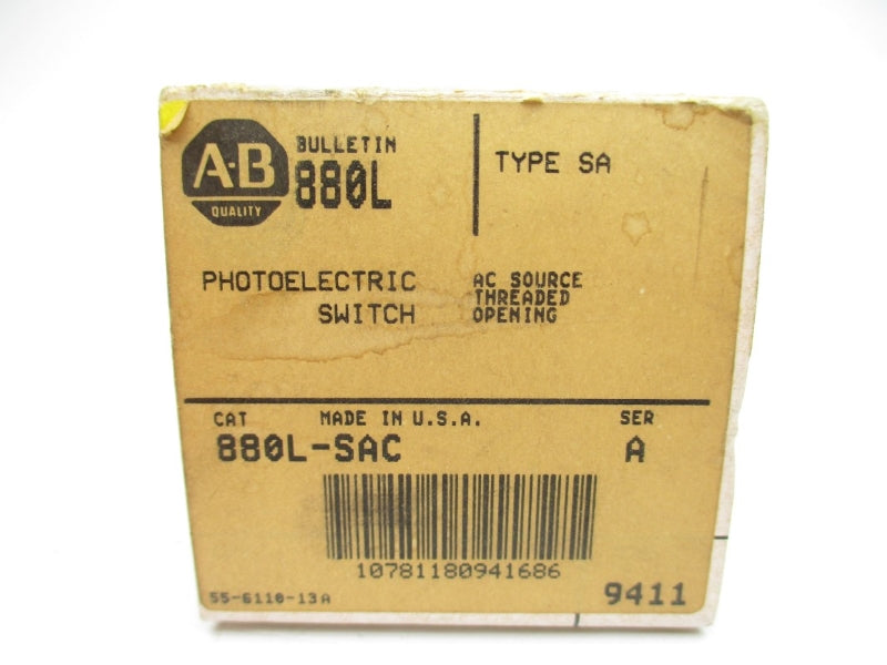 ALLEN BRADLEY 880L-SAC SER. A 93-132VAC .012A (BK/YL) NSMP