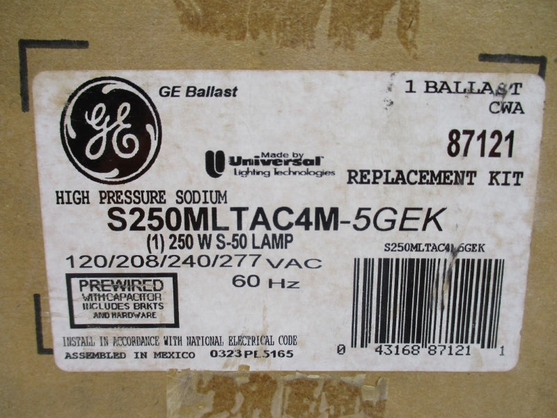 GENERAL ELECTRIC S250MLTAC4M-5GEK 277VAC NSMP
