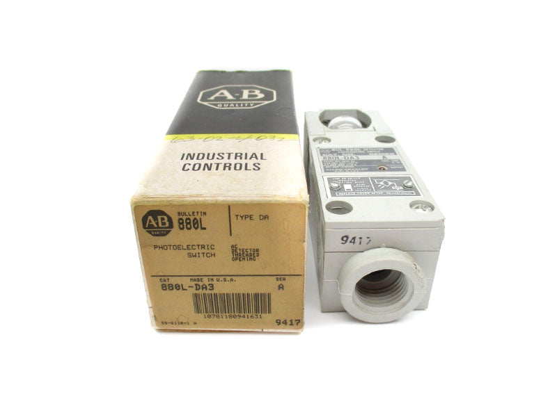 ALLEN BRADLEY 880L-DA3 SER. A 40-132VAC 0.33A (AS PICTURED) (BK/YL) NSMP