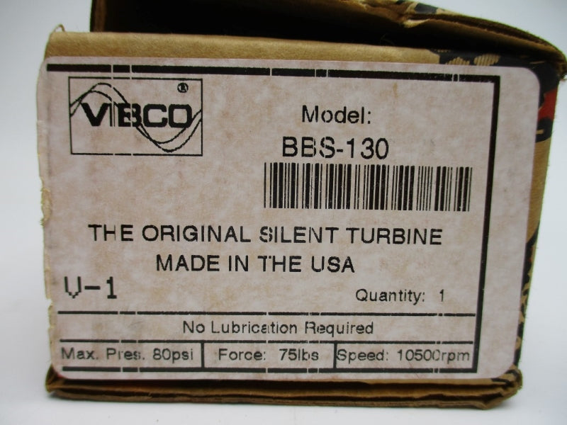 VIBCO BBS-130 80PSI NSMP