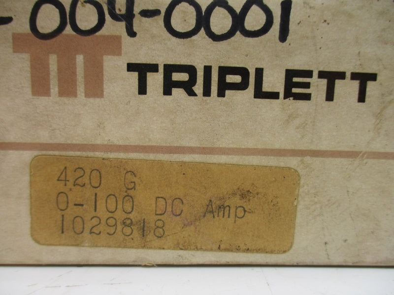 TRIPLETT 420G 0-100A NSMP
