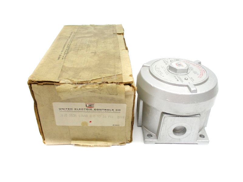 UNITED ELECTRIC CONTROLS J110S144B 9535 125/250VAC 15A 0-20PSI NSMP