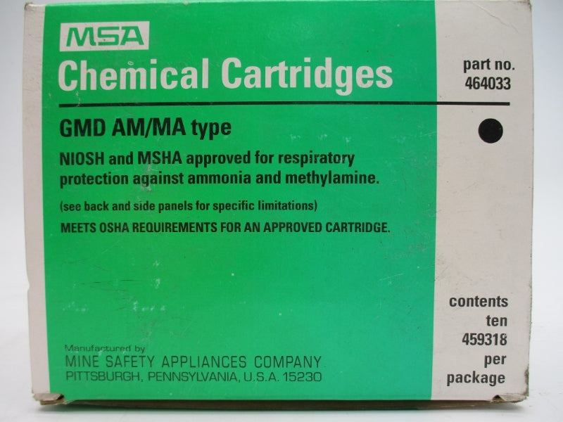MSA 464033 (PKG OF 10) NSMP
