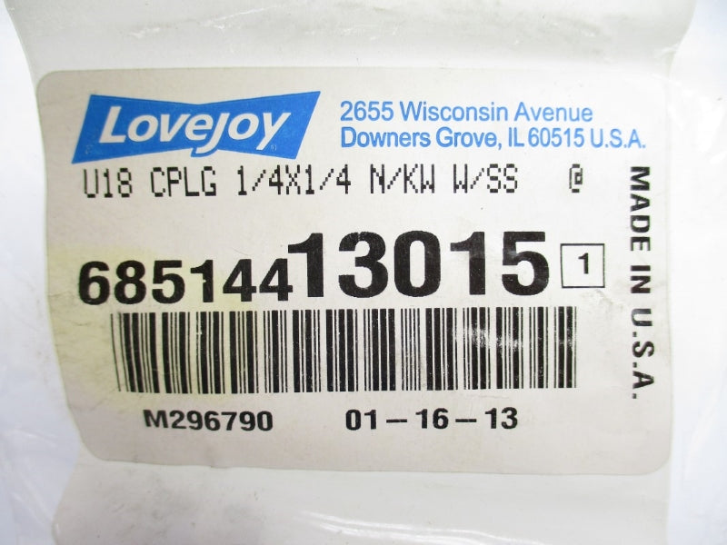 LOVEJOY 68514413015 U18 1/4" X 1/4" NSMP