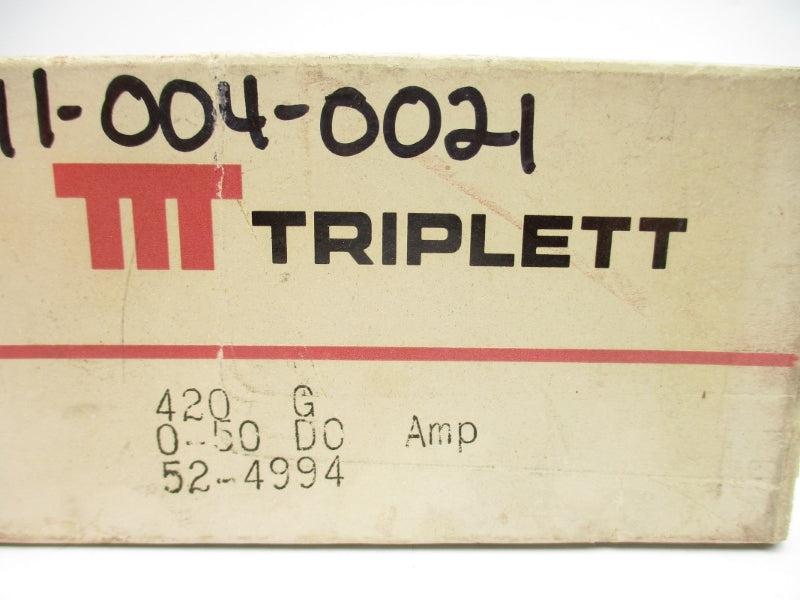 TRIPLETT 420G 0-50A NSMP