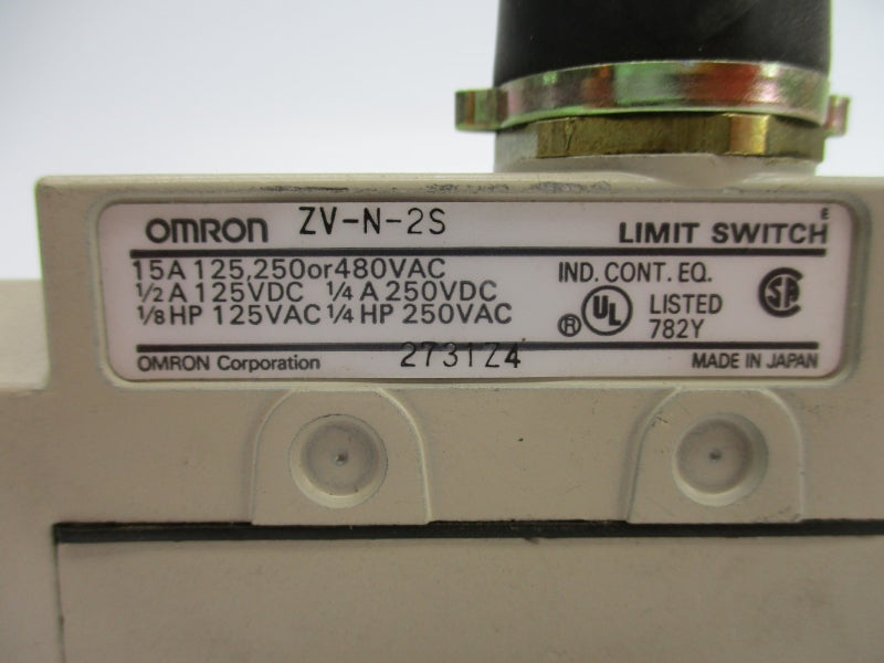 OMRON ZV-N-2S 480VAC 15A NSNP
